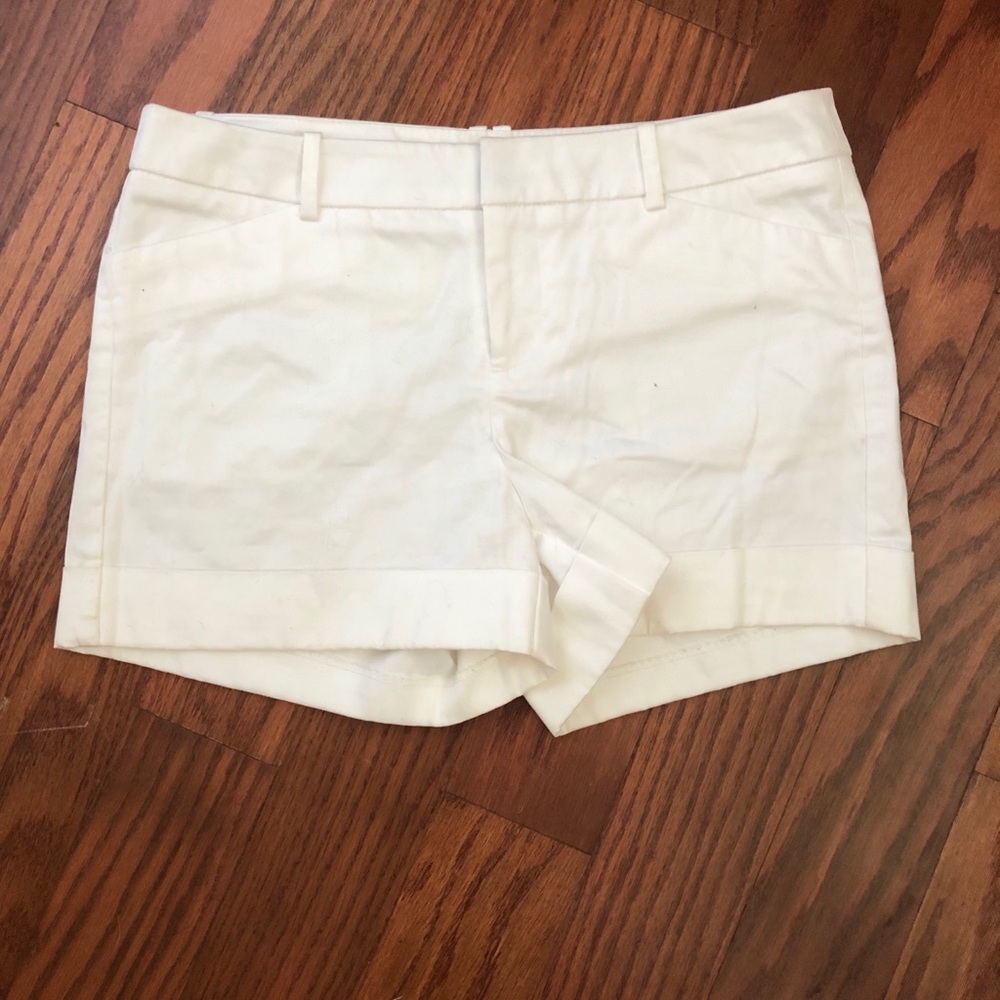 White shorts